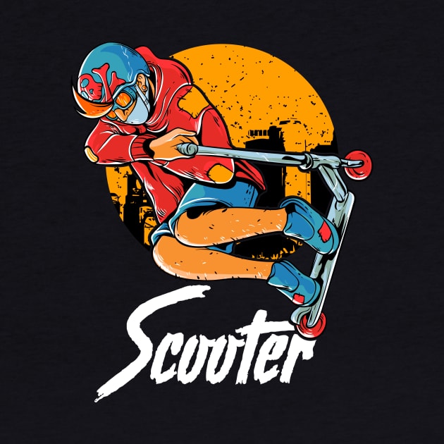 Cute & Funny Scooter Kid Riding Tricks by theperfectpresents